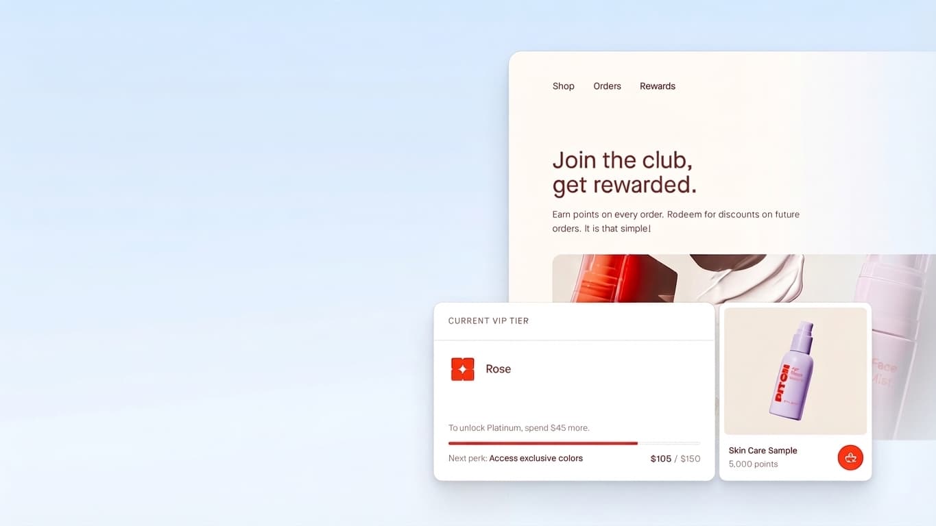 Smile points dashboard showing balance, earning history, and reward cards